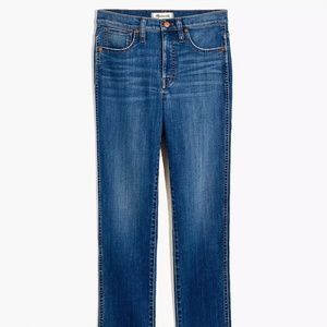 NWT Madewell Stovepipe Jeans in Leman Wash Size 28